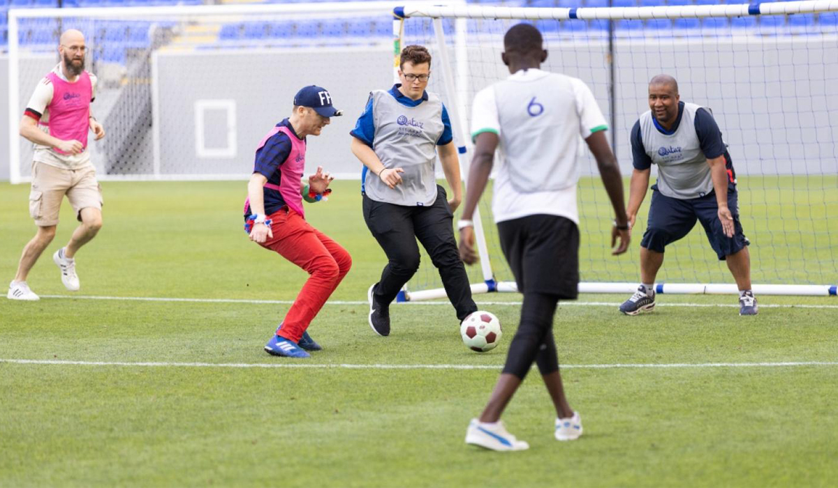 Football tournament for fans